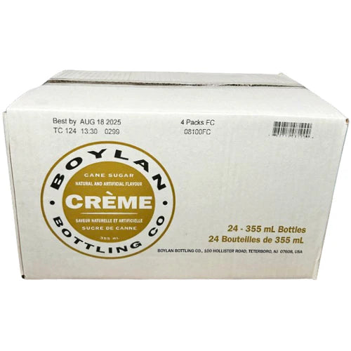 BOYLAN - CREME VANILLA GB 24x355 ML