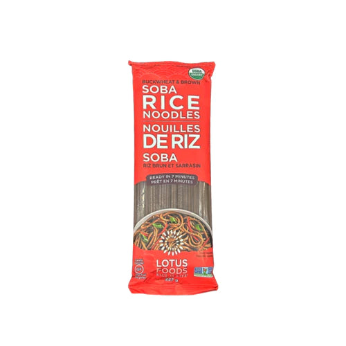 Lotus Foods Buckwheat & Brown Rice Soba Noodles (227g)