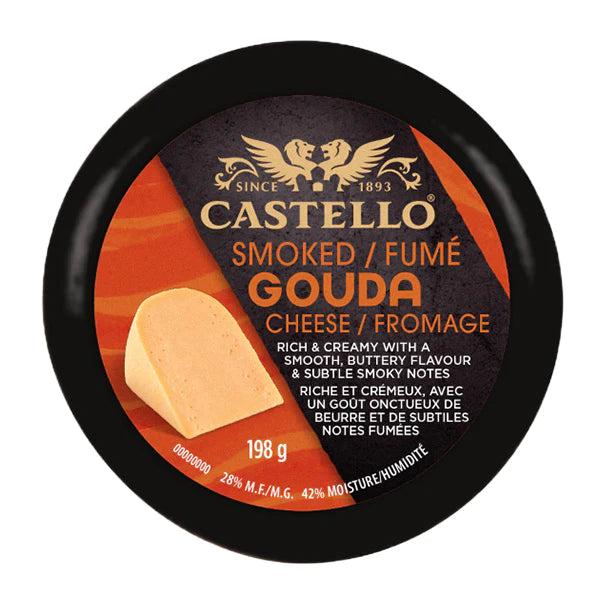 Castello Smoked Gouda Cheese (198g)