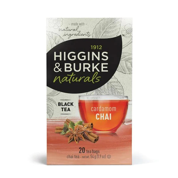 Higgins & Burke Chai Tea 20EA