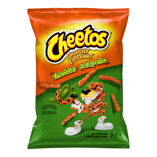 CHEETOS - CRUNCHY CHEDDAR JALAPENO 40x54 GR