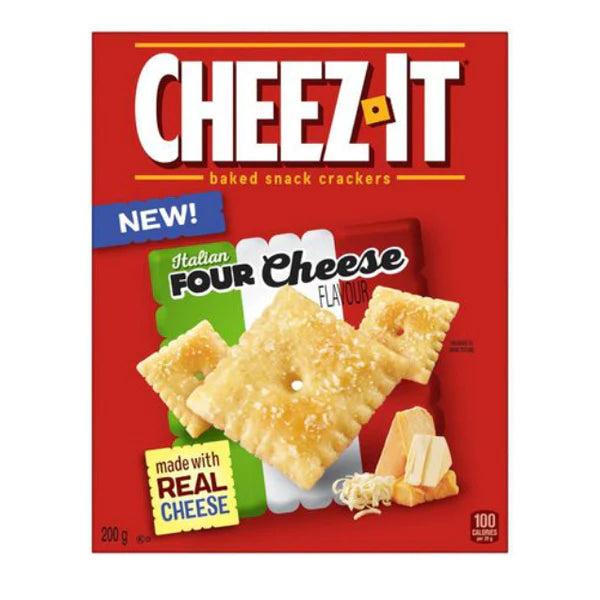 Kelloggs Cheez It Italian Four Cheese 200g