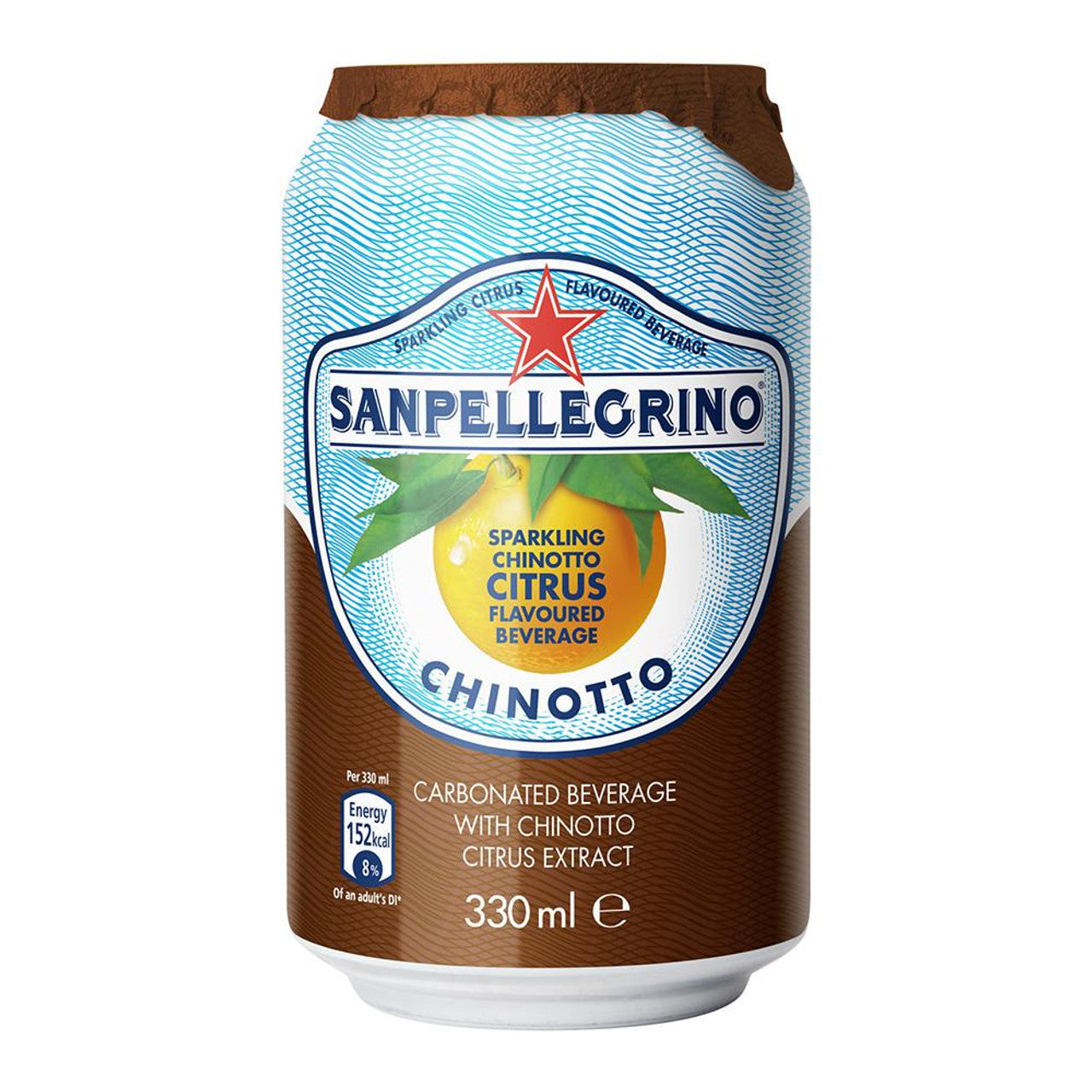 SAN PELLEGRINO - CHINOTTI CANS 24x330ML