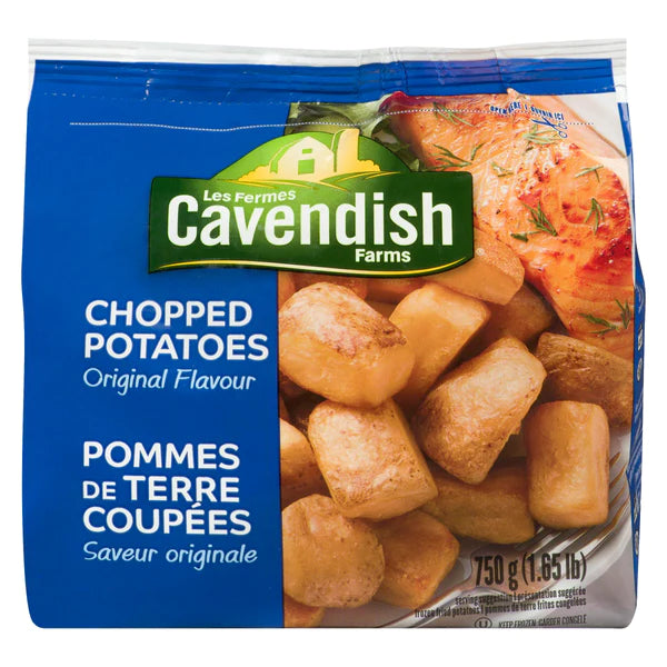 Cavendish Chopped Potatoes 750g