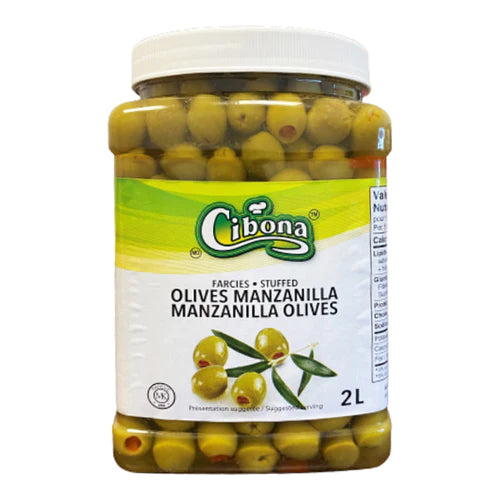 Cibona Stuffed Manzanilla Olives 2LT