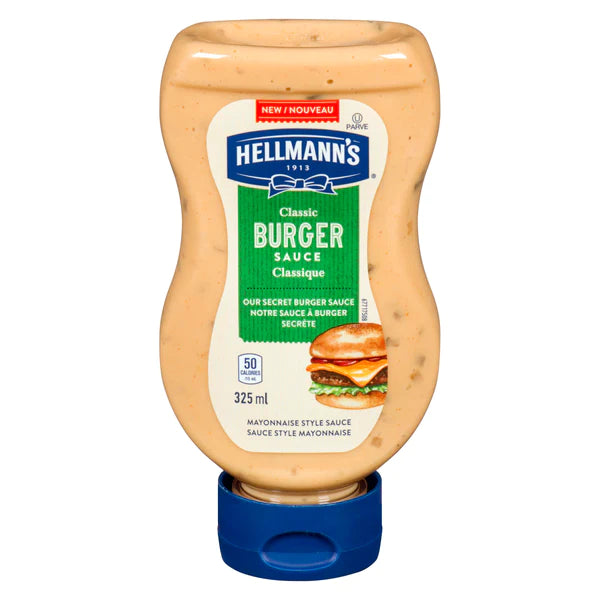 Hellmann's Classic Burger Sauce (325ml)