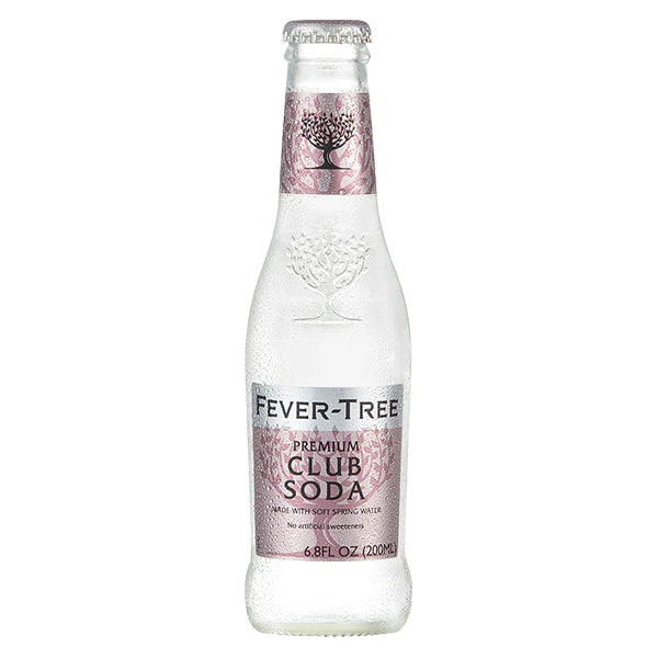 FEVERTREE - CLUB SODA WATER 24X200ML