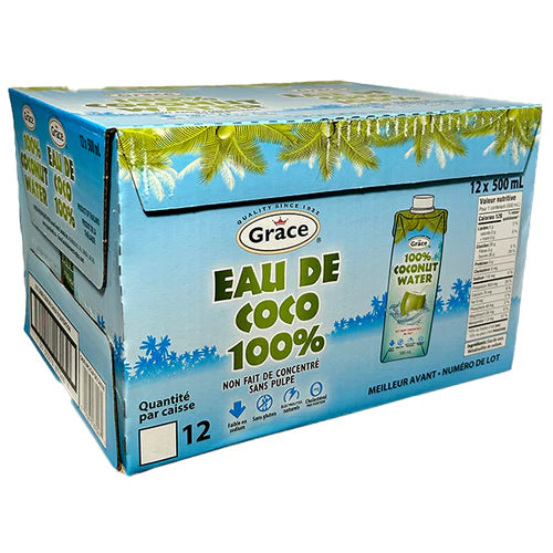 GRACE - 100% COCONUT WATER 12x500 ML