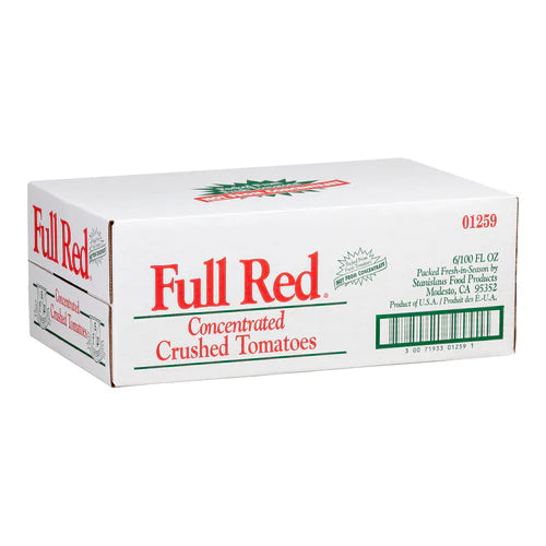 FULL RED Concentrated Crushed Tomatoes 6x100OZ