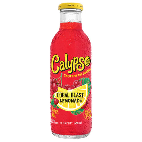 CALYPSO - CORAL BLAST LEMONADE 12x473 ML