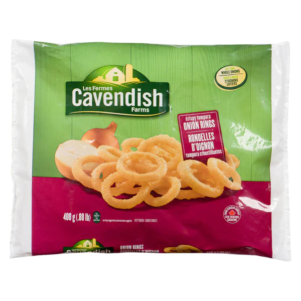 Cavendish Classic Crispy Tempura Onion Rings 400g