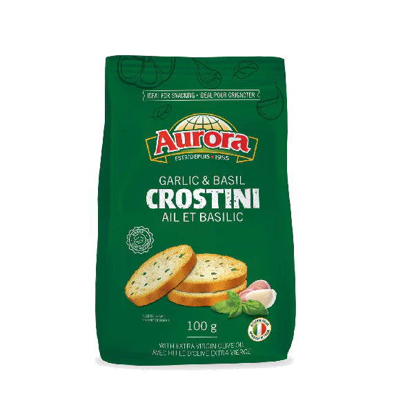 Crostini Garlic And Basil (100GR)