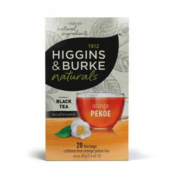 Higgins & Burke Decaf Orange Pekoe Tea 20EA