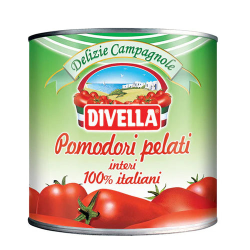 DIVELLA Italian Peeled Tomatoes 100OZ