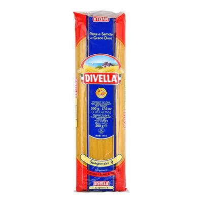 DIVELLA - SPAGHETTINI #9 500GR