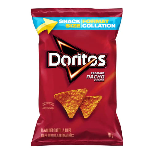 DORITOS - NACHO CHEESE 32x70 GR