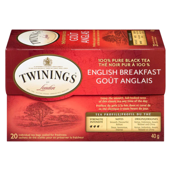 Twinings English Breakfast (20 each)