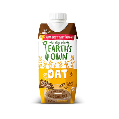 Earth's Own Oat Chocolate Milk 250ML (3 bottles)