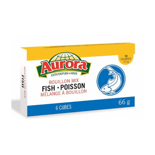 AURORA Bouillon Fish Mix Cubes (66GR)