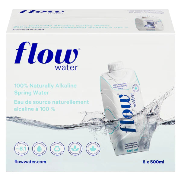 Flow Alkaline Water 500ML (6 bottles)