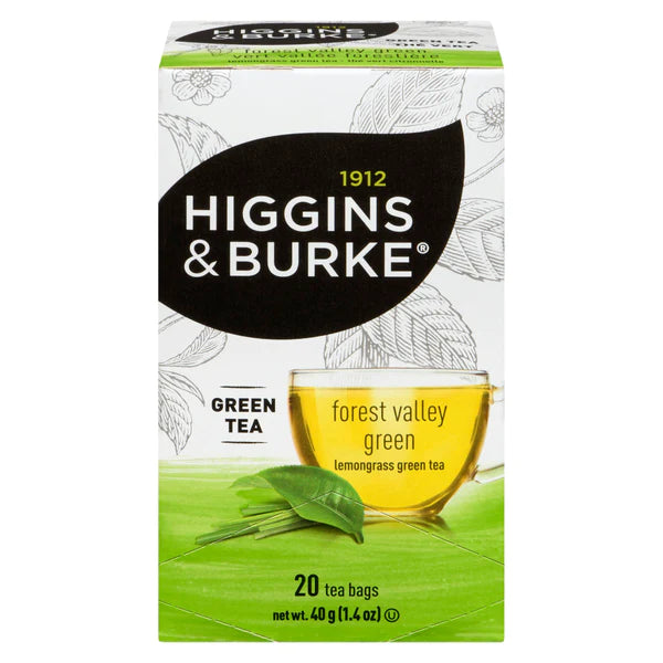 Higgins & Burke Forest Valley Green Tea 20EA