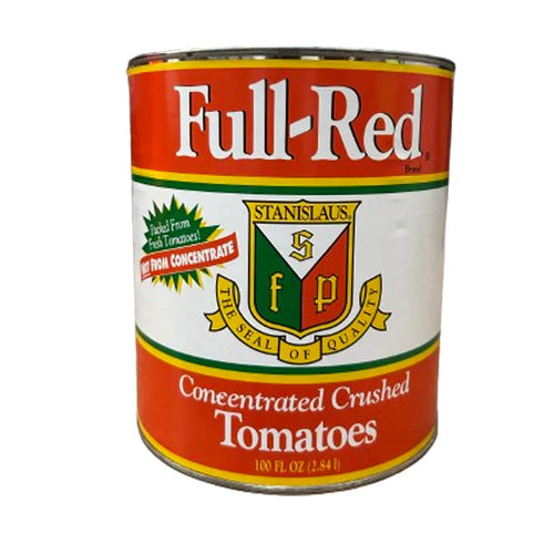 FULL RED Concentrated Crushed Tomatoes 100OZ