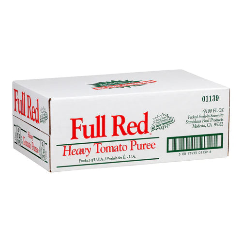 FULL RED Heavy Tomatoes Puree 6x100OZ