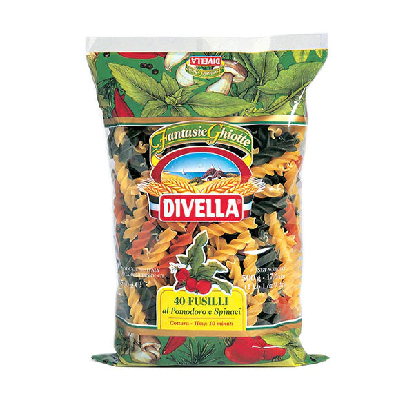 Divella Fusilli Tricolor #40 (500g)