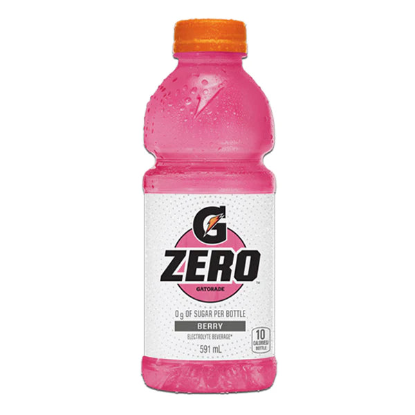 Gatorade Berry G Zero Sugar 591ML (12 bottles)