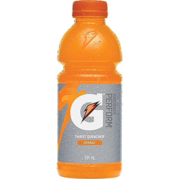 Gatorade Orange 591ML (12 bottles)