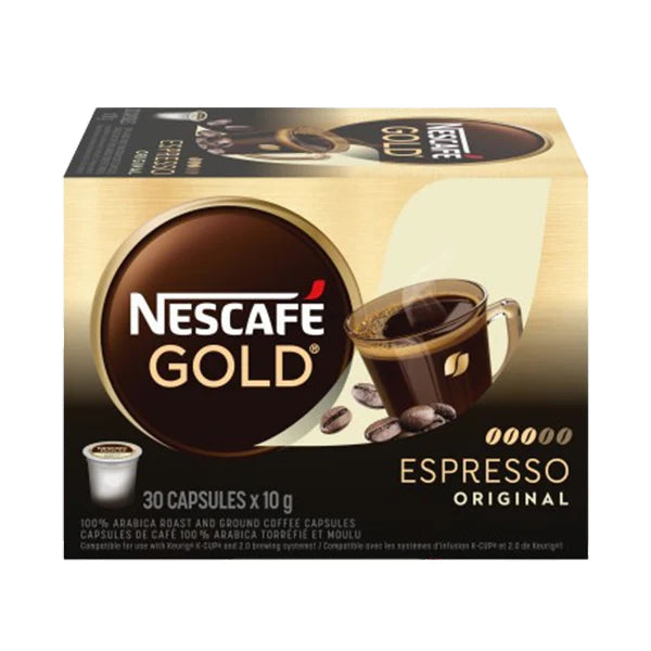 Nescafe Gold Espresso Original Capsules 10g (30 capsules)