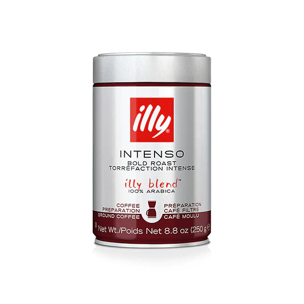 ILLY Intenso Ground Coffee Bold Roast 250g