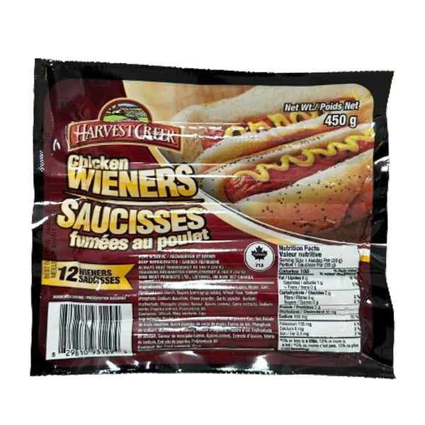 Harvest Creek Chicken Wieners (450g)