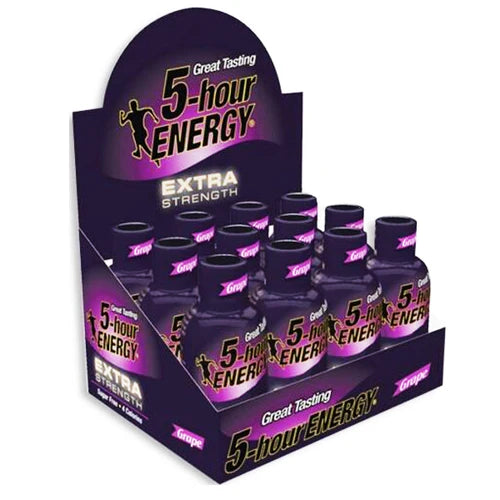 5 HOUR ENERGY - HR GRAPE 12x60 ML