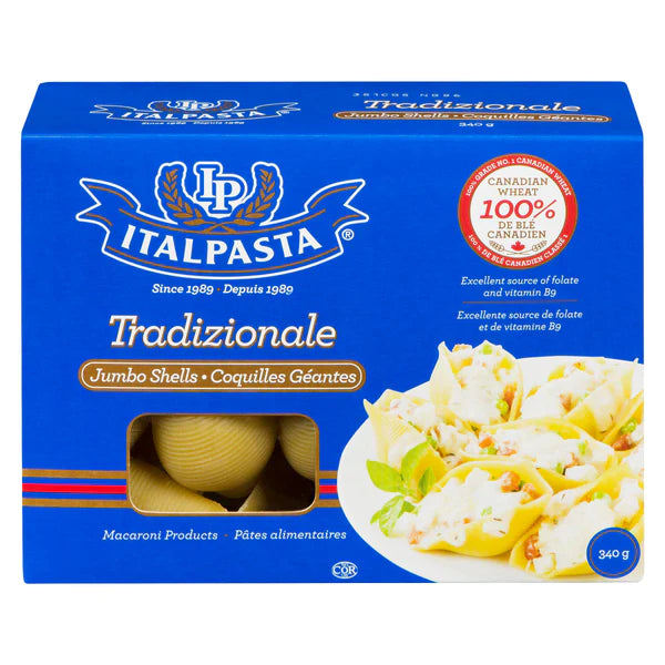 Italpasta Jumbo Shells 340g