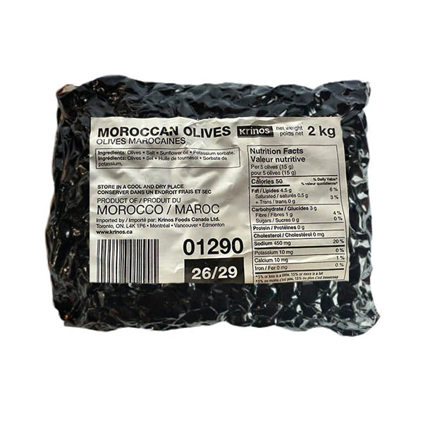 Krinos Moroccan Olives (2KG)