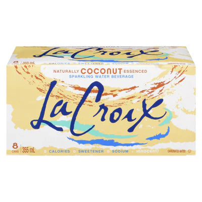 La Croix Sparkling Coconut Water 8x355ML