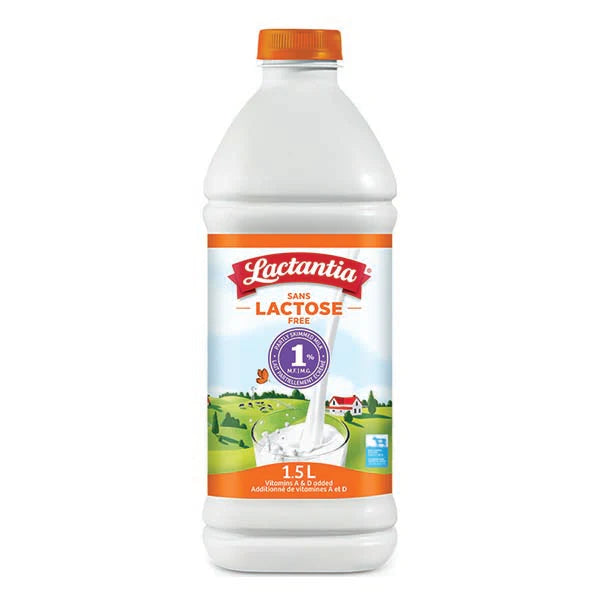 Lactantia Lactose Free 1% Milk 1.5LT