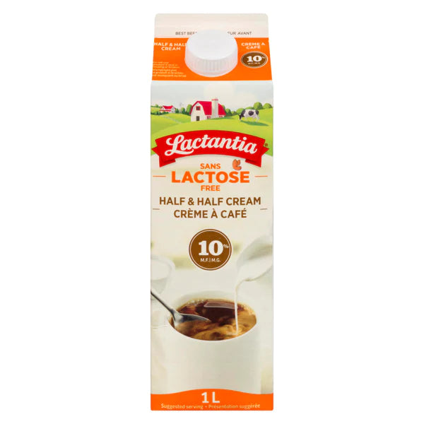 Lactantia Lactose Free Cream 10% 1LT