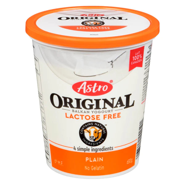 Lactose Free Yogurt Original Plain 6% (650gr)