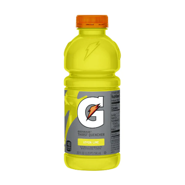 Gatorade Lemon Lime 591ML (12 bottles)