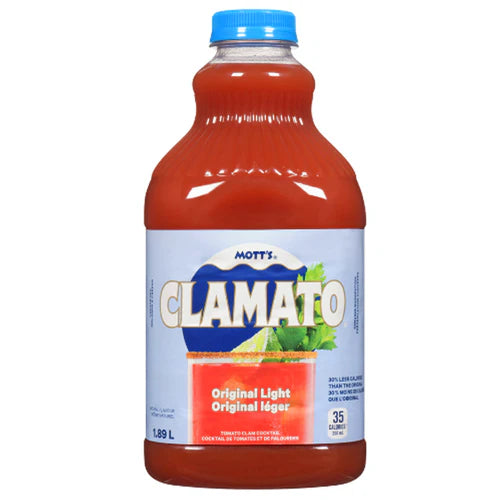 MOTTS - LIGHT CLAMATO 8x1.89 LT