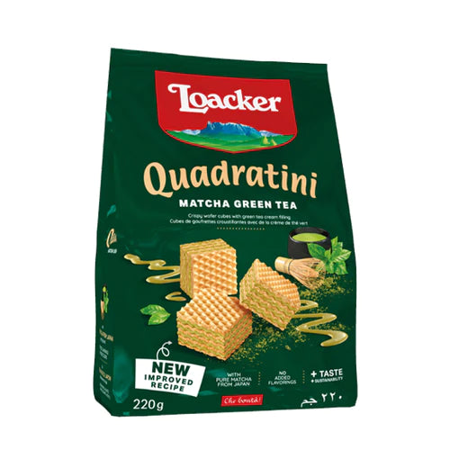 Loacker Quad Matcha 220g