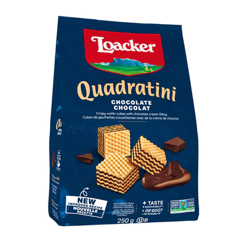 Loacker Quadratini Chocolate 250g