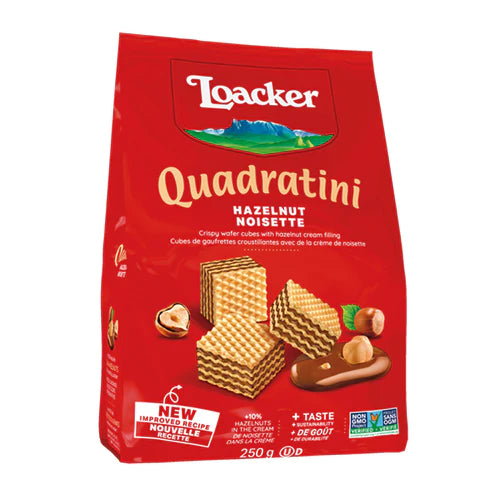 Loacker Quadratini Hazelnut 250g