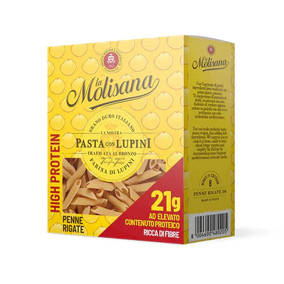 LA MOLISANA - LUPINI PENNE RIGATE 12x400 GR