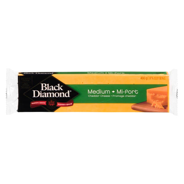 Black Diamond Medium Cheddar 400gr