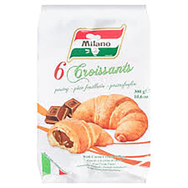 Milano Croissants Cocoa 50g (6 Croissants)