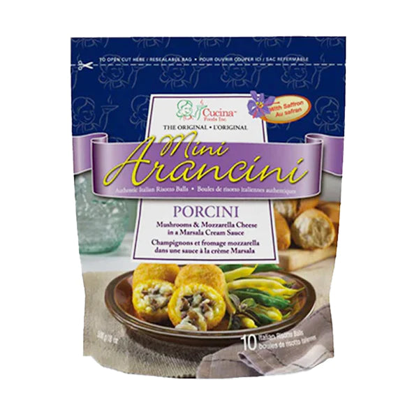 Cucina Mini Arancini Porcini 500g