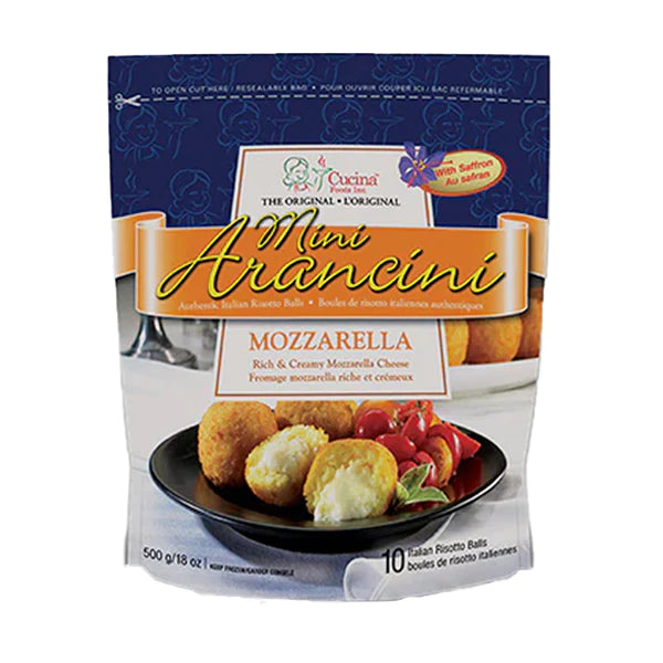 Cucina Mini Arancini Mozzarella 500g